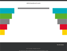 Tablet Screenshot of deliciasdaval.com
